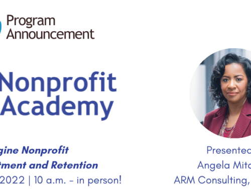 Nonprofit Academy Workshop: Reimagine Nonprofit Recruitment & Retention