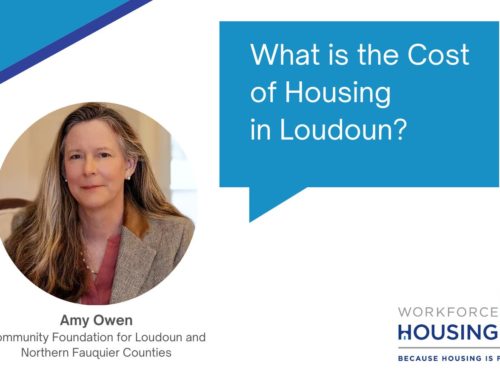 Amy Owen:  What is the Cost of Housing in Loudoun?