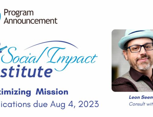 Now Accepting Applications: Maximizing Mission – Nonprofit Operation Reviews and Consultation
