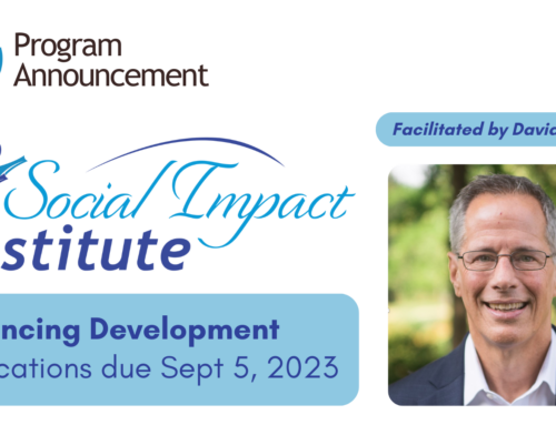 Now Accepting Application: Advancing Development 2023